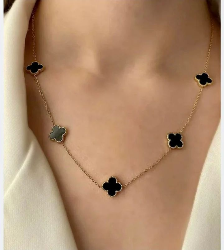 Collier Trèfle Porte-Bonheur