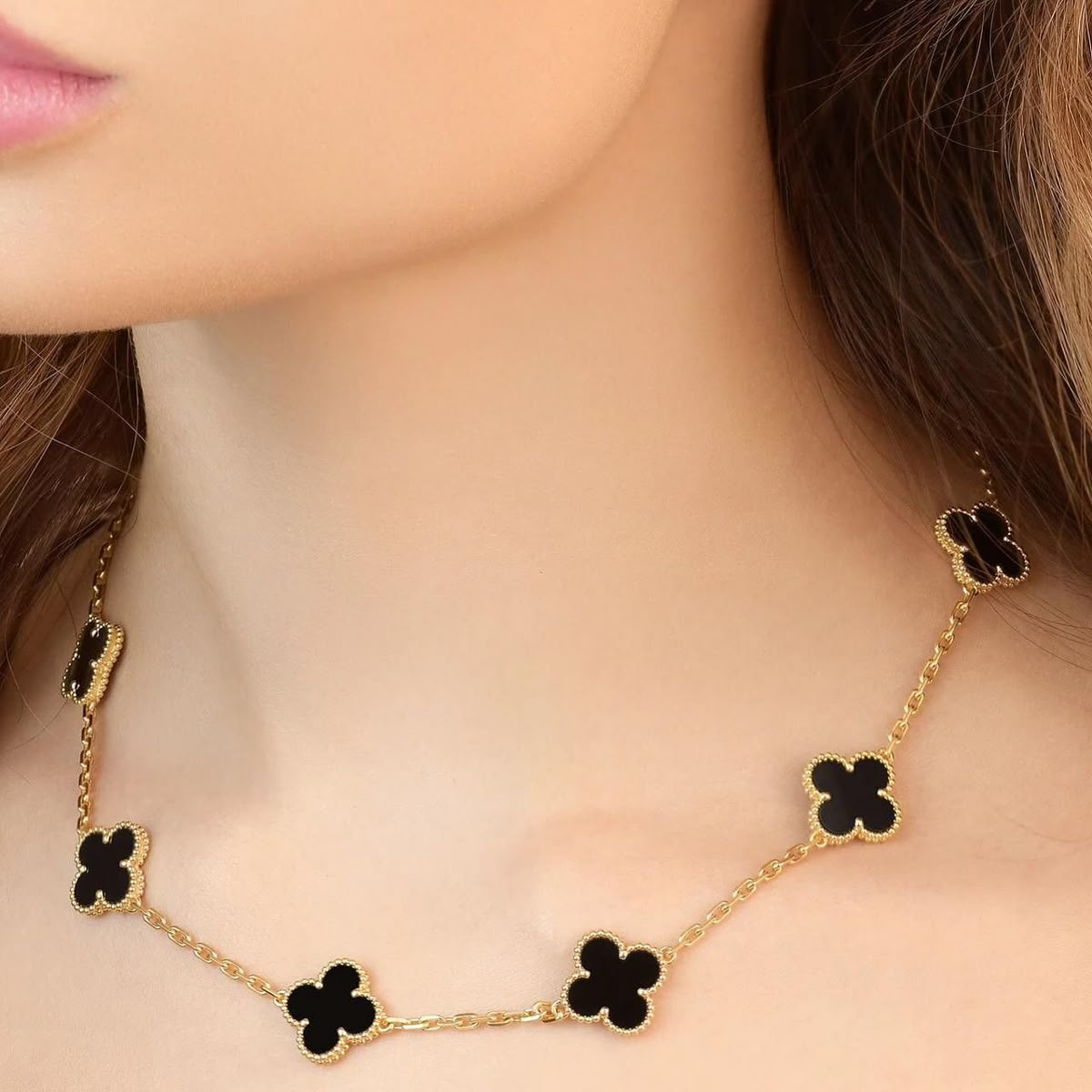 Collier Trèfle Porte-Bonheur